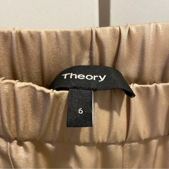 Theory Brand New With Tags Silk Joggers
